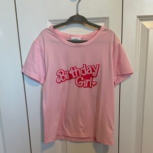 Barbie inspired birthday shirt